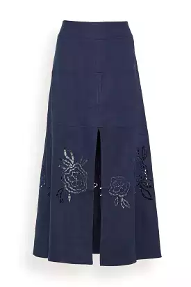 Harlow Skirt Maritime Blue