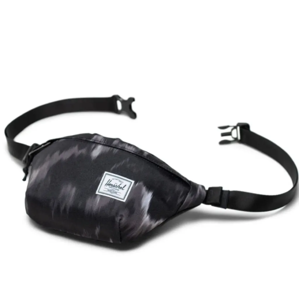 Herschel Classic Hip Pack - Black Ikat Pattern, One Size