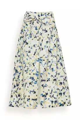 Hudson Skirt Cream Maritime Blue - Buy Now.