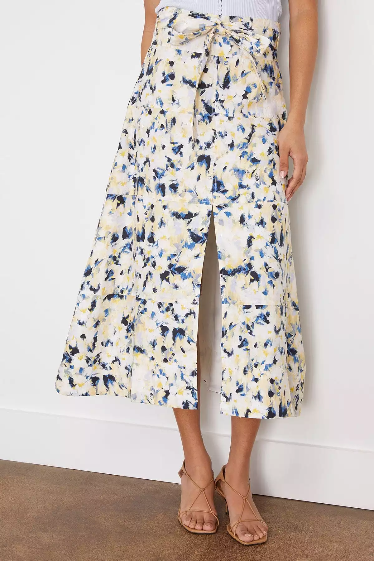 Hudson Skirt Cream Maritime Blue - Buy Now.