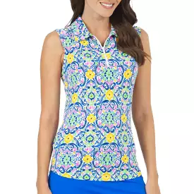 IBKUL Sleeveless Polo Shirt Nora