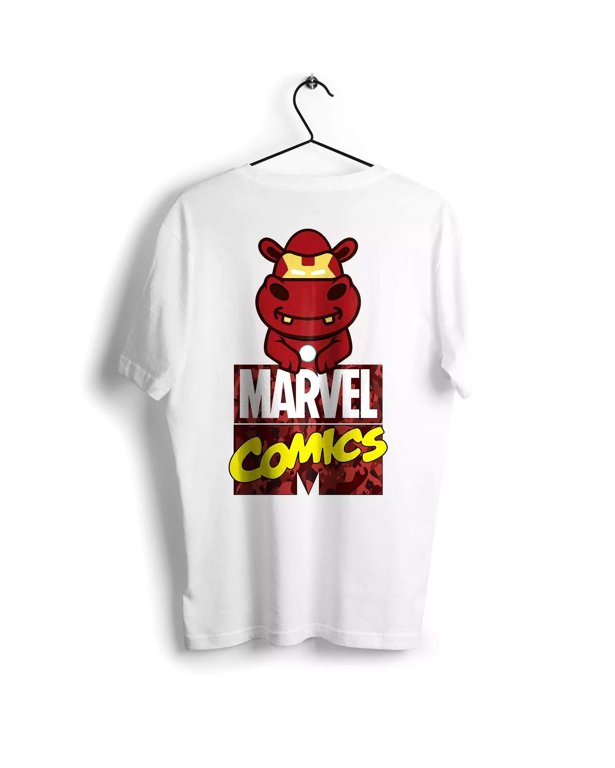 Iron Man Marvel T-shirt White.