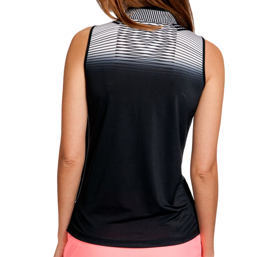 Jamie Sadock Sleeveless Fusion Golf Polo.