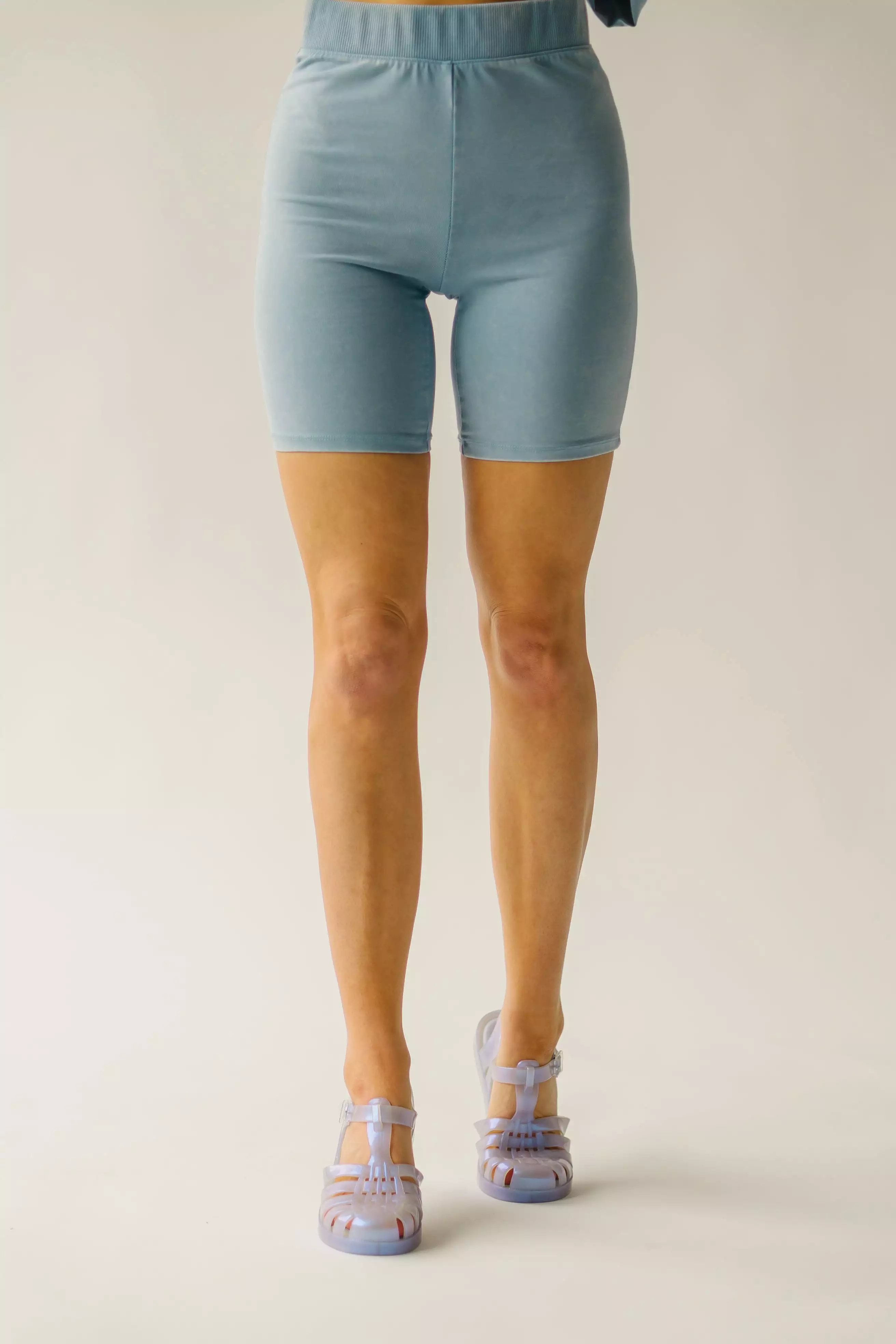 Langan Basic Bike Shorts Light Indigo