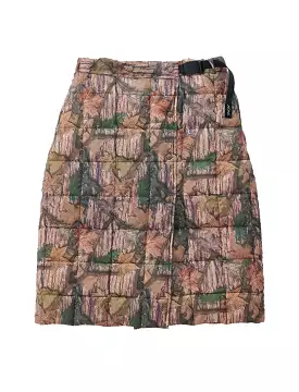 Leaf-Camo Gramicci Down Skirt