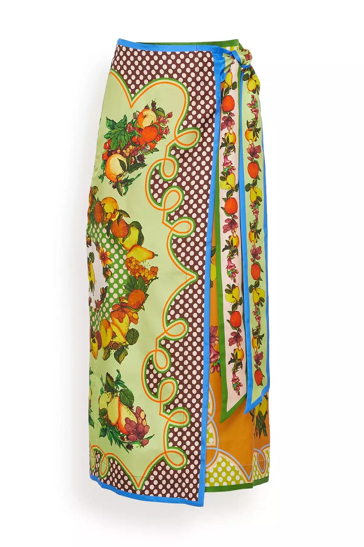 Lemonis Silk Skirt - Multi