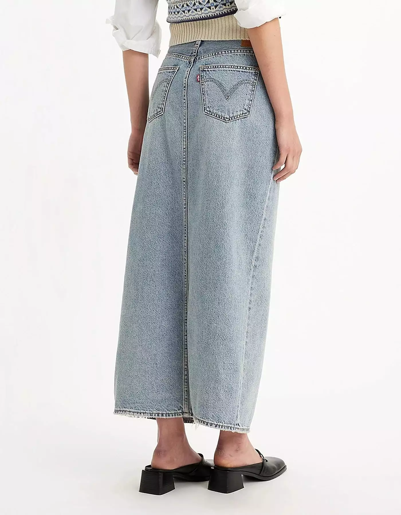 Levi's Seraphina Stripe Crown Ankle Skirt