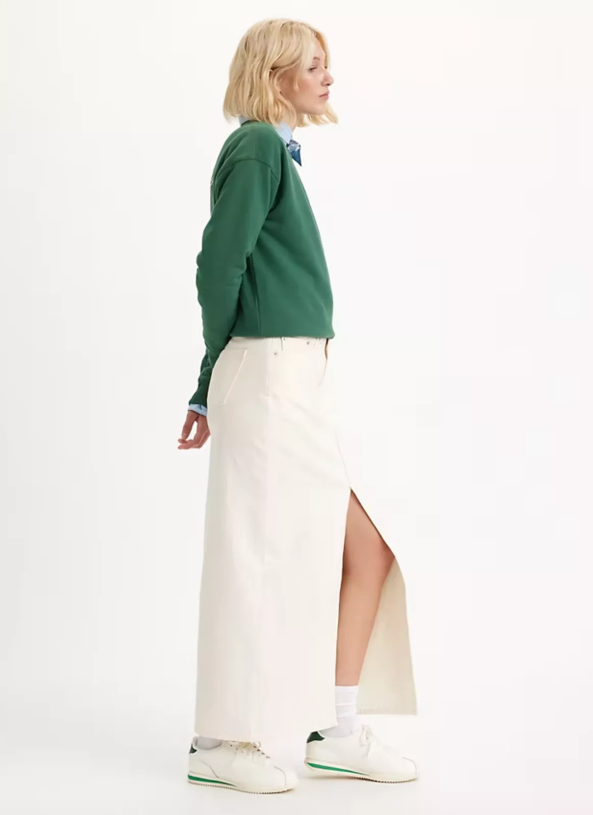 Levi's Snowing in L.A. Ankle Column Skirt