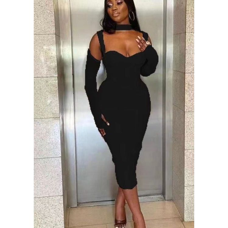 Long Sleeve Bodycon Dress