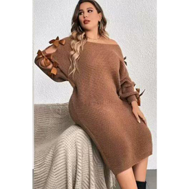 Long Sleeve Off Shoulder Dress - Shop Now