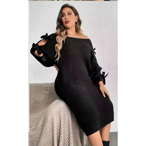 Long Sleeve Off Shoulder Dress - Shop Now