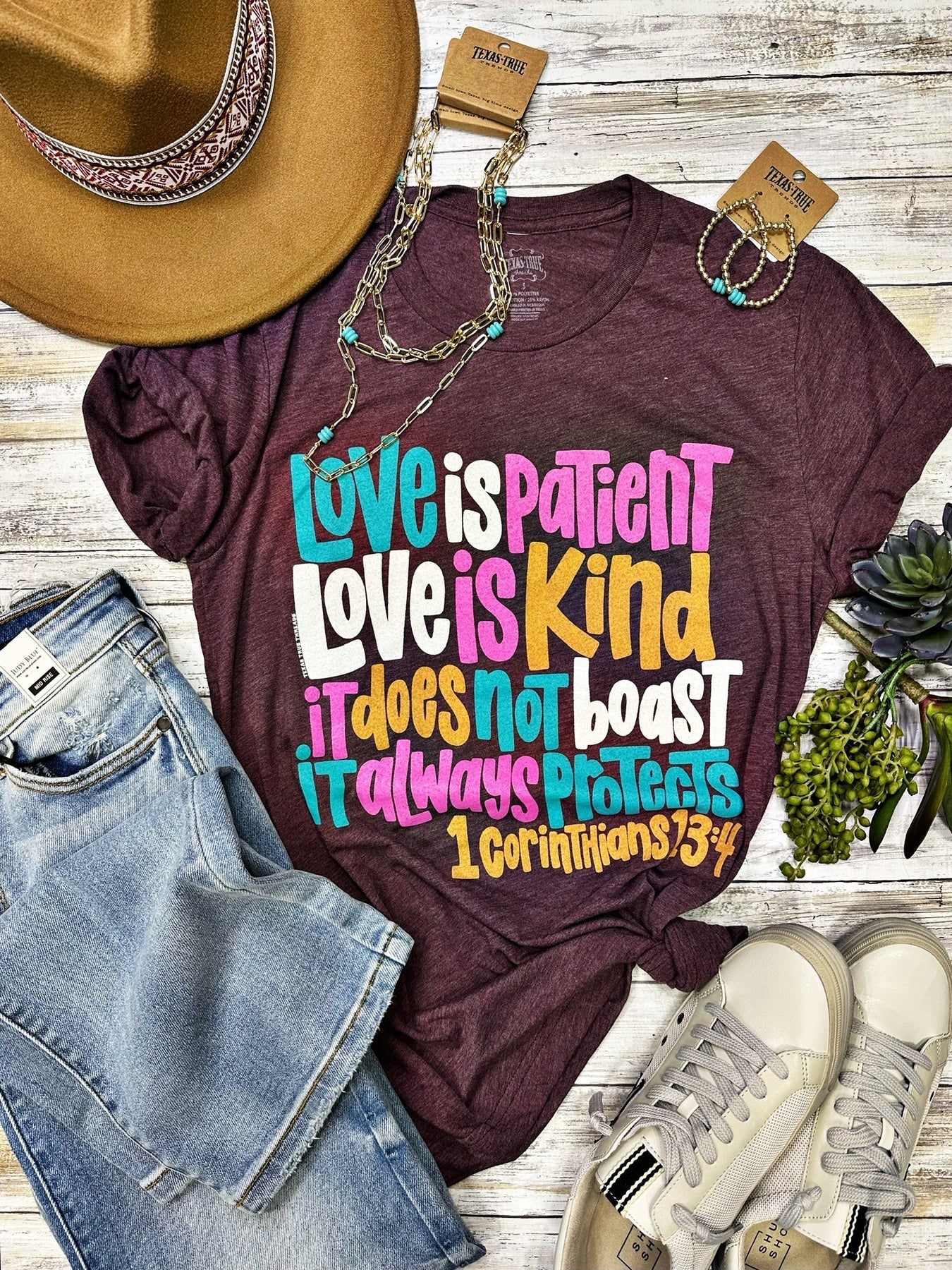 Love Tee - Patient and Kind: The Perfect Expression of Love