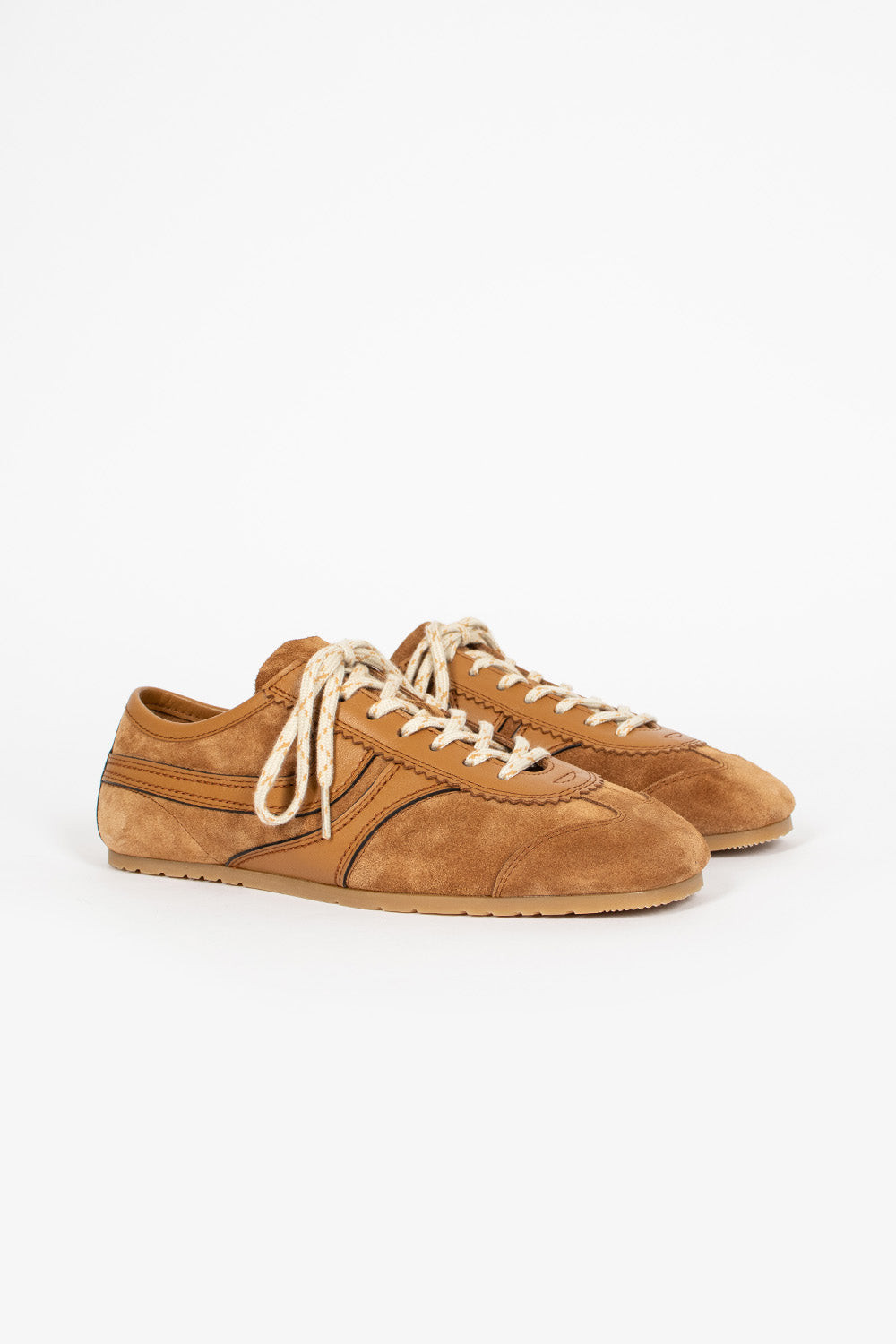 Marathon Suede Tan Sneakers