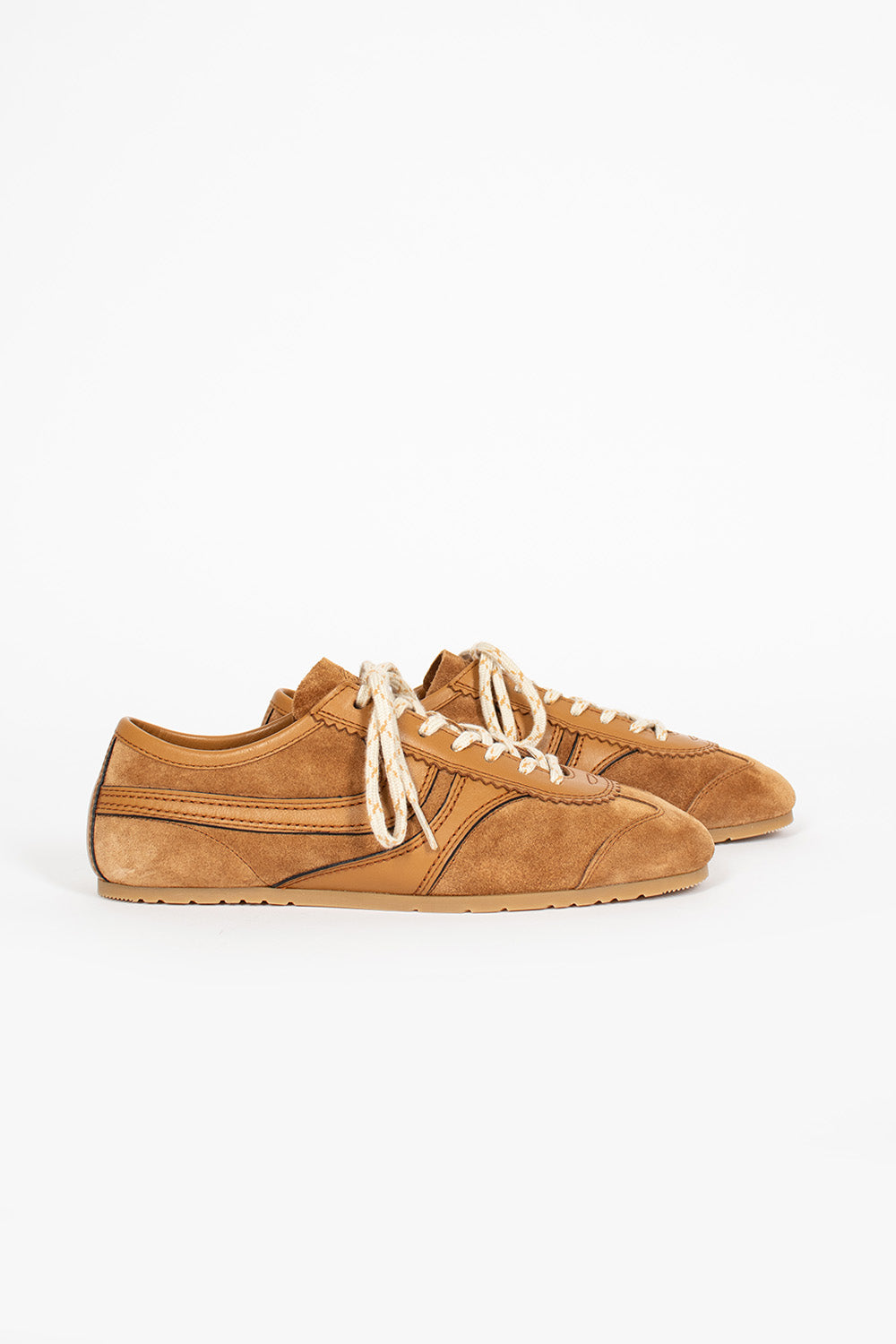 Marathon Suede Tan Sneakers