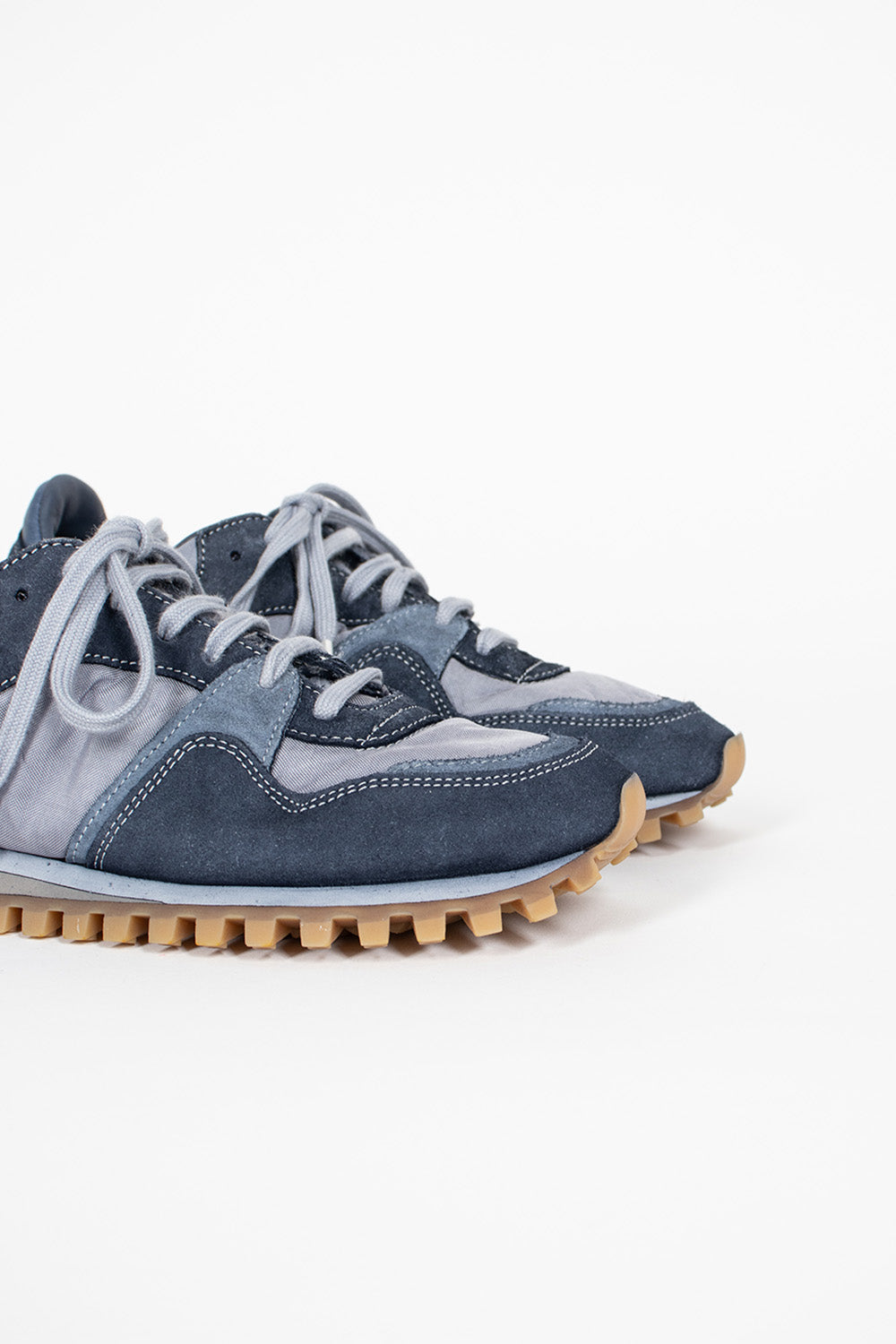 Marathon Trail Navy Sneaker Overdyed.