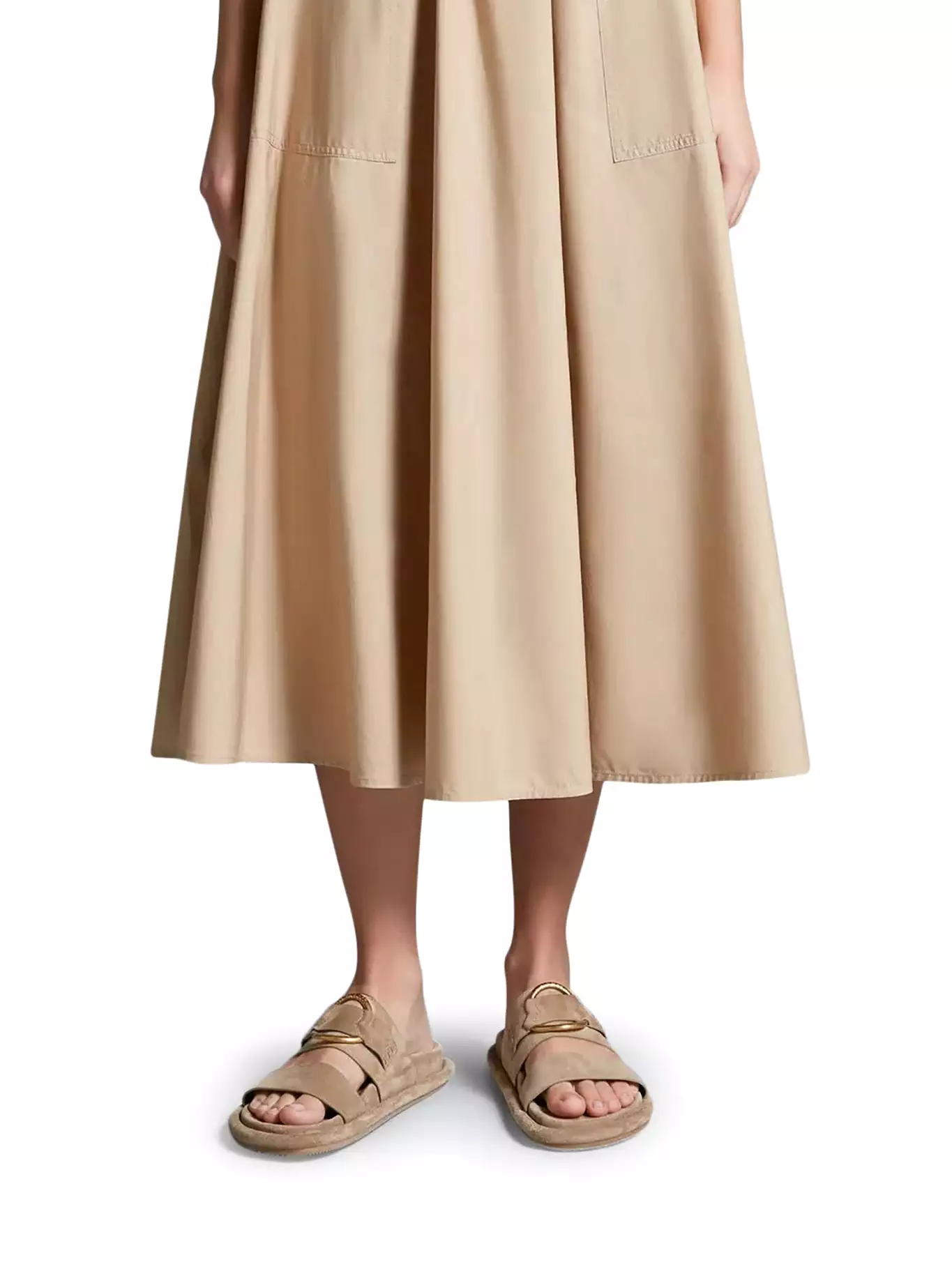 Maxi Skirt in Poplin - Best Price & Quality | Shop Now