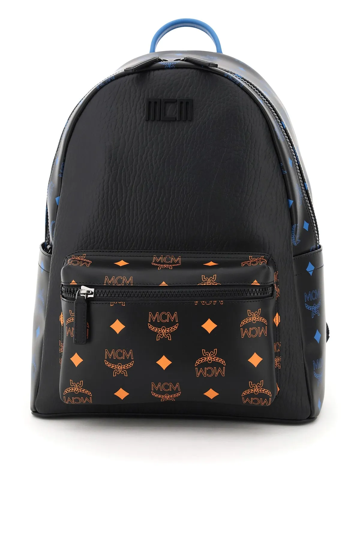 MCM Backpack with Stark Logo Print