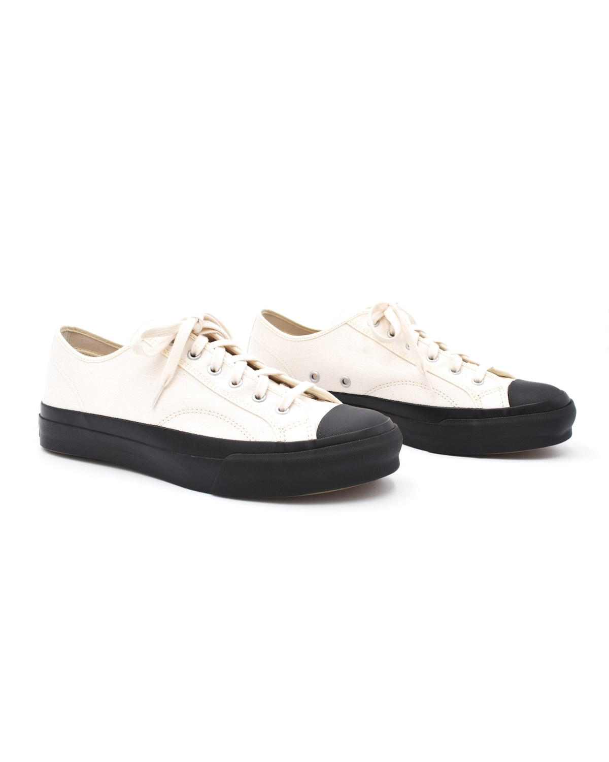 Moonstar Low Trainer Black White Canvas Sneaker