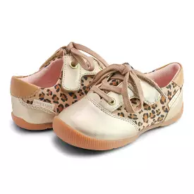 NAVIGLIO Leopard Sneaker for First Walkers