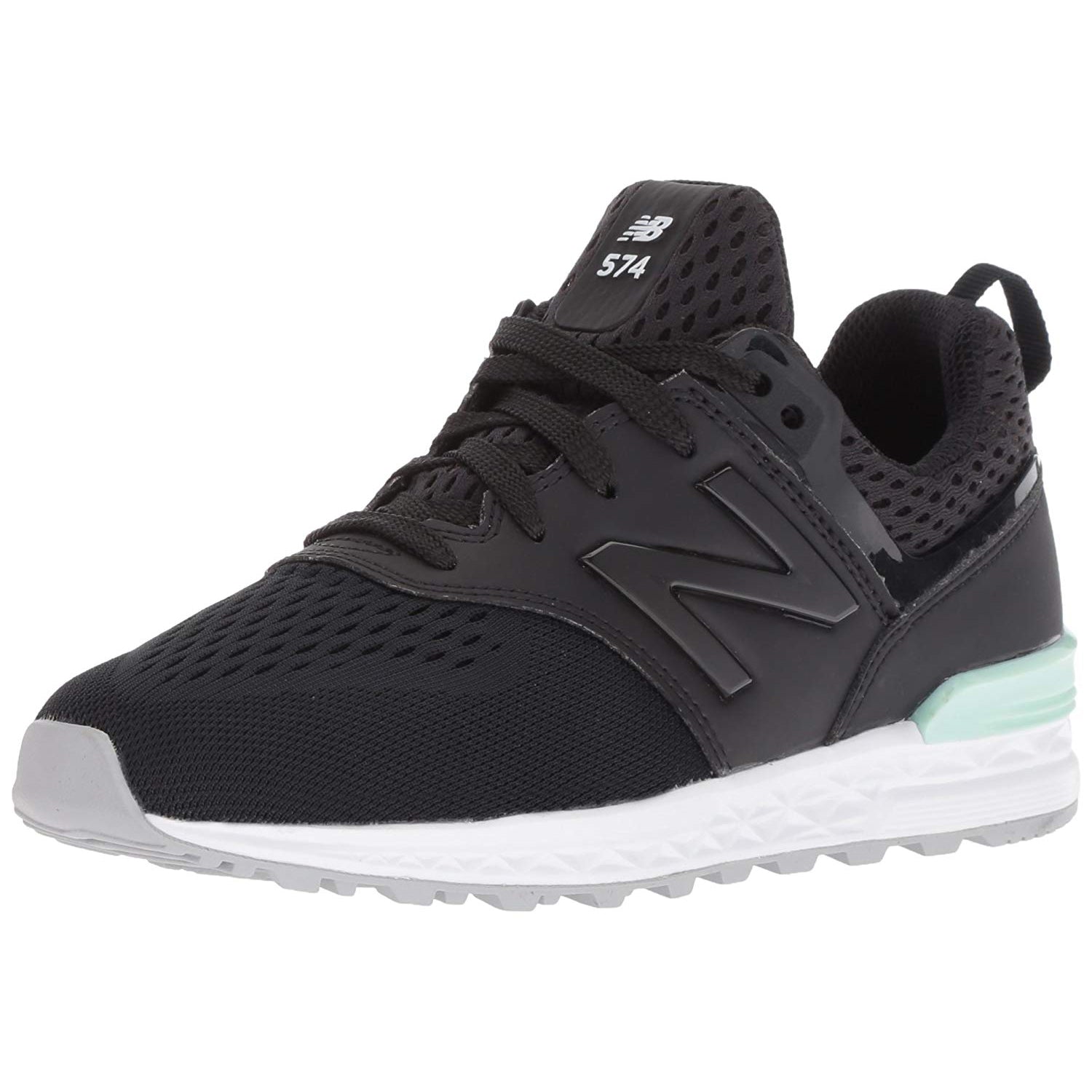 New Balance 574 Sport Kids | Black Seafoam GS574MB