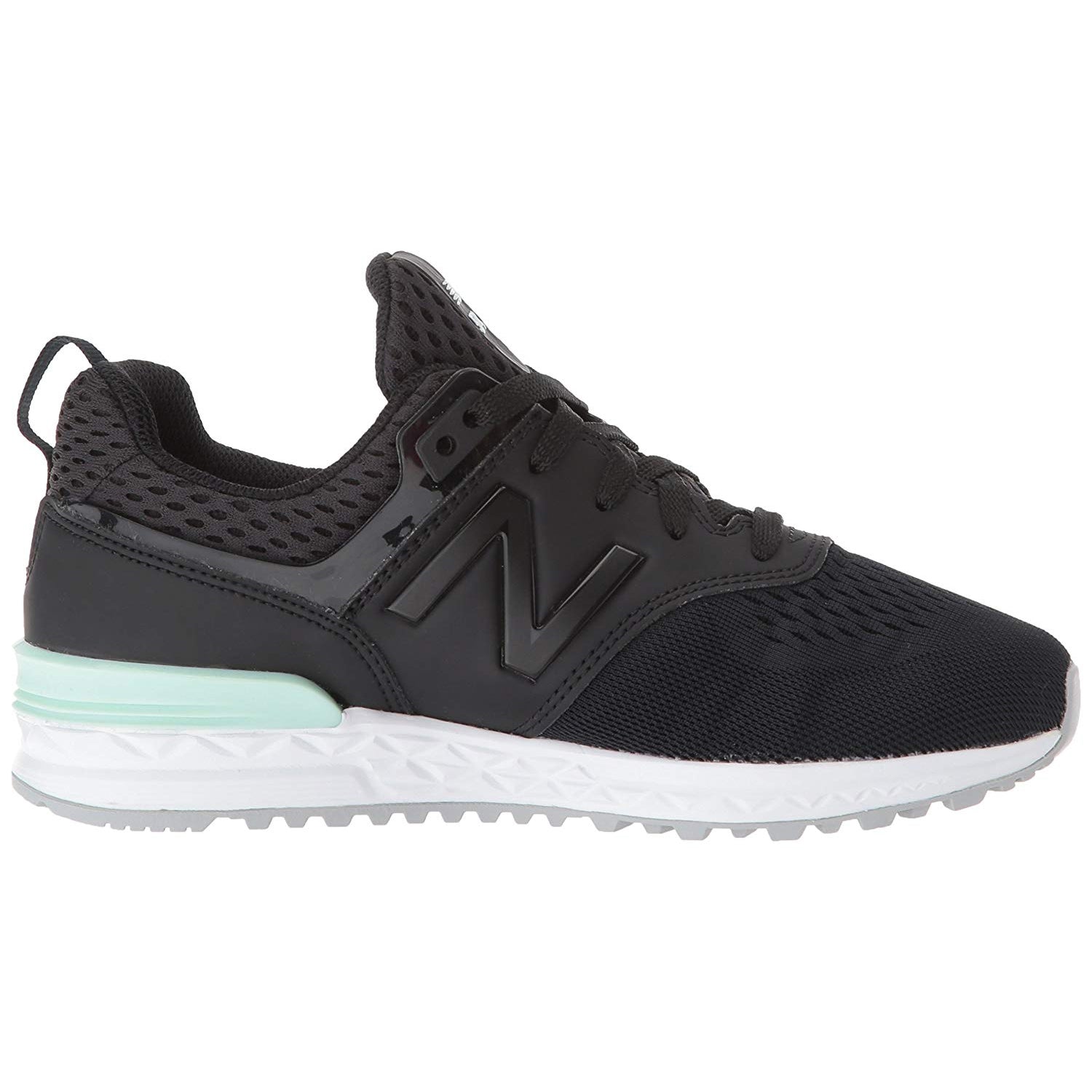 New Balance 574 Sport Kids | Black Seafoam GS574MB