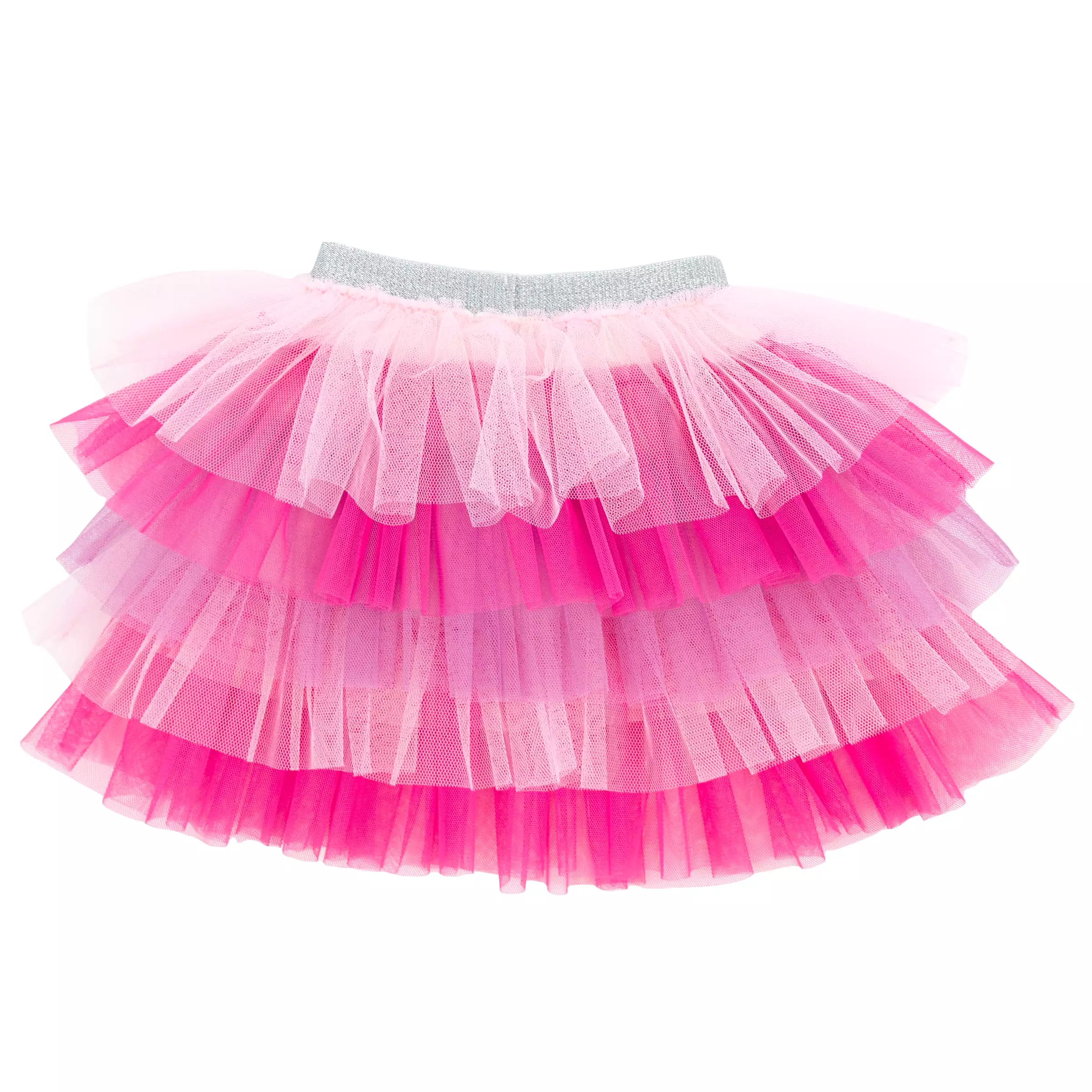 Oh Baby! Ombre Layered Skirt - Cotton Candy