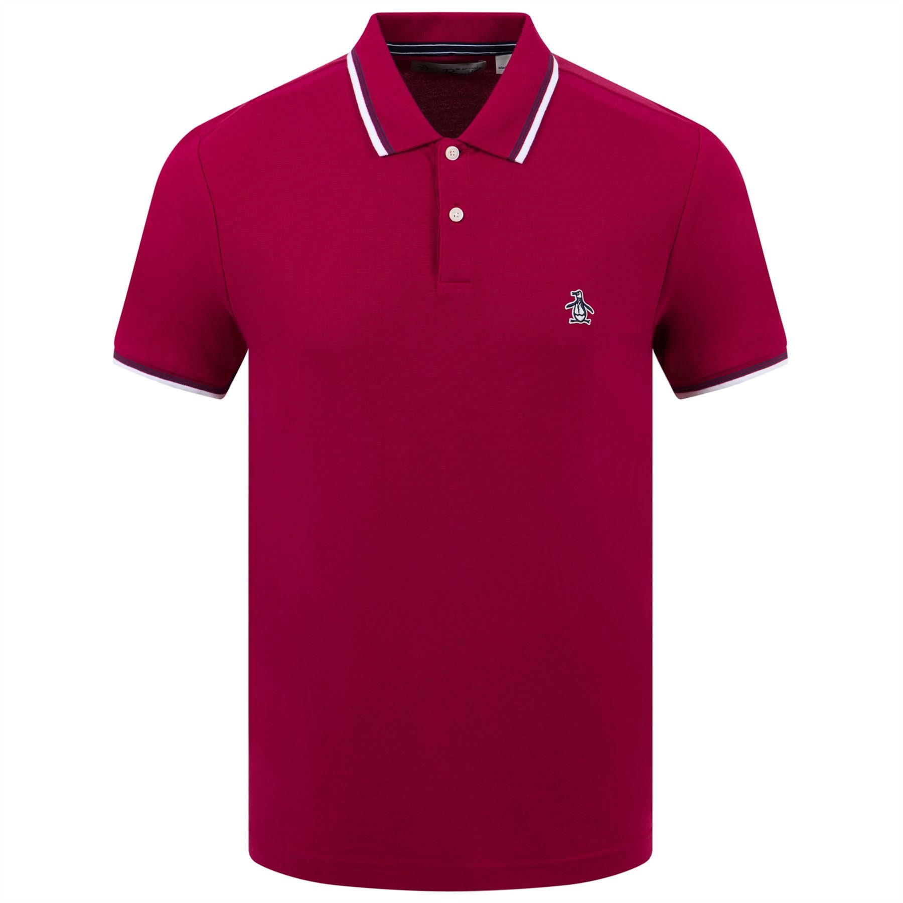 Organic Pique Polo Sangria - SS23