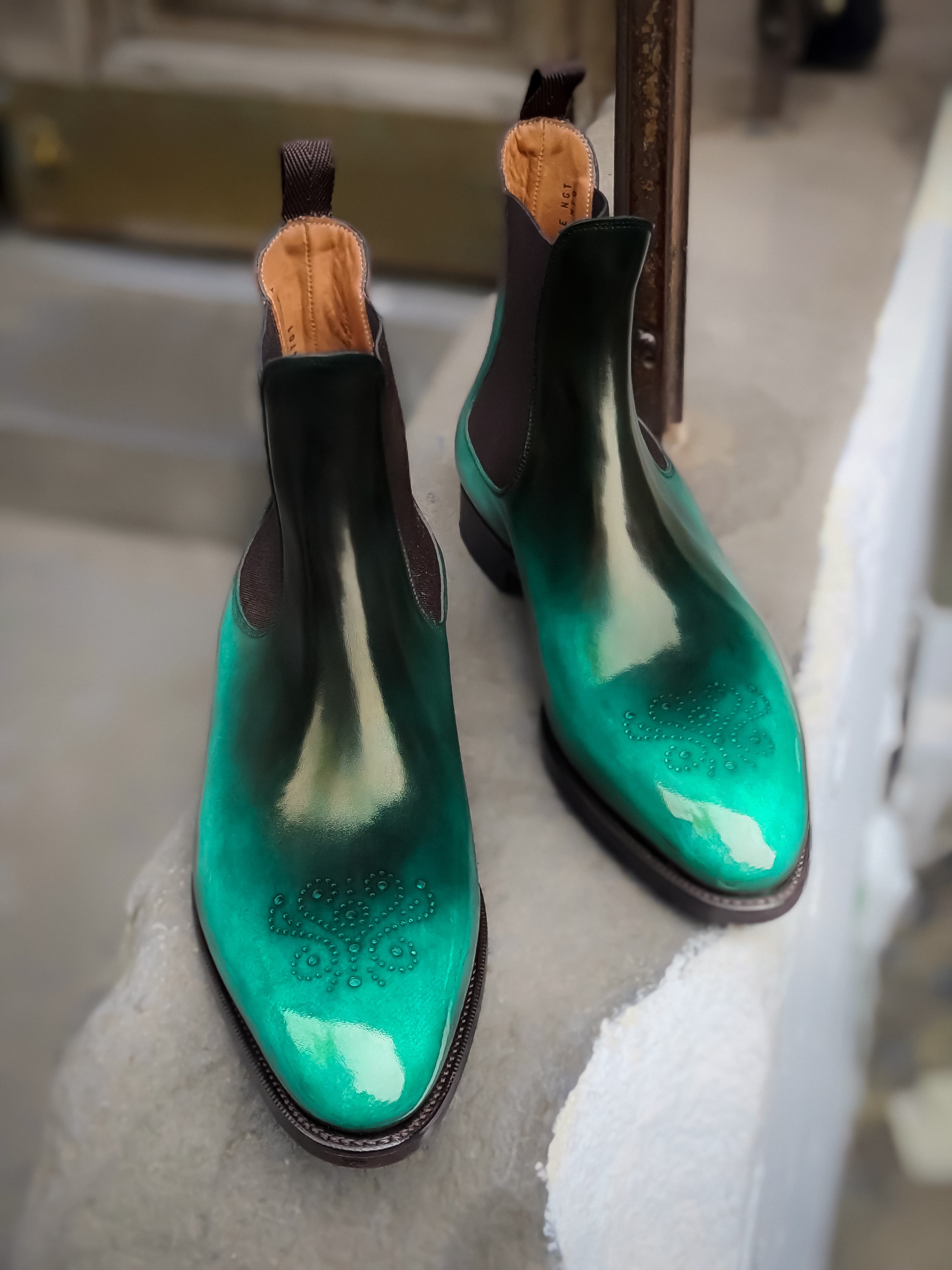 Patina Reverse Teal - Made to Order - Highland