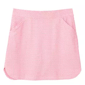 Peter Millar Alice Geometric Petal Hem Skort Size 18.