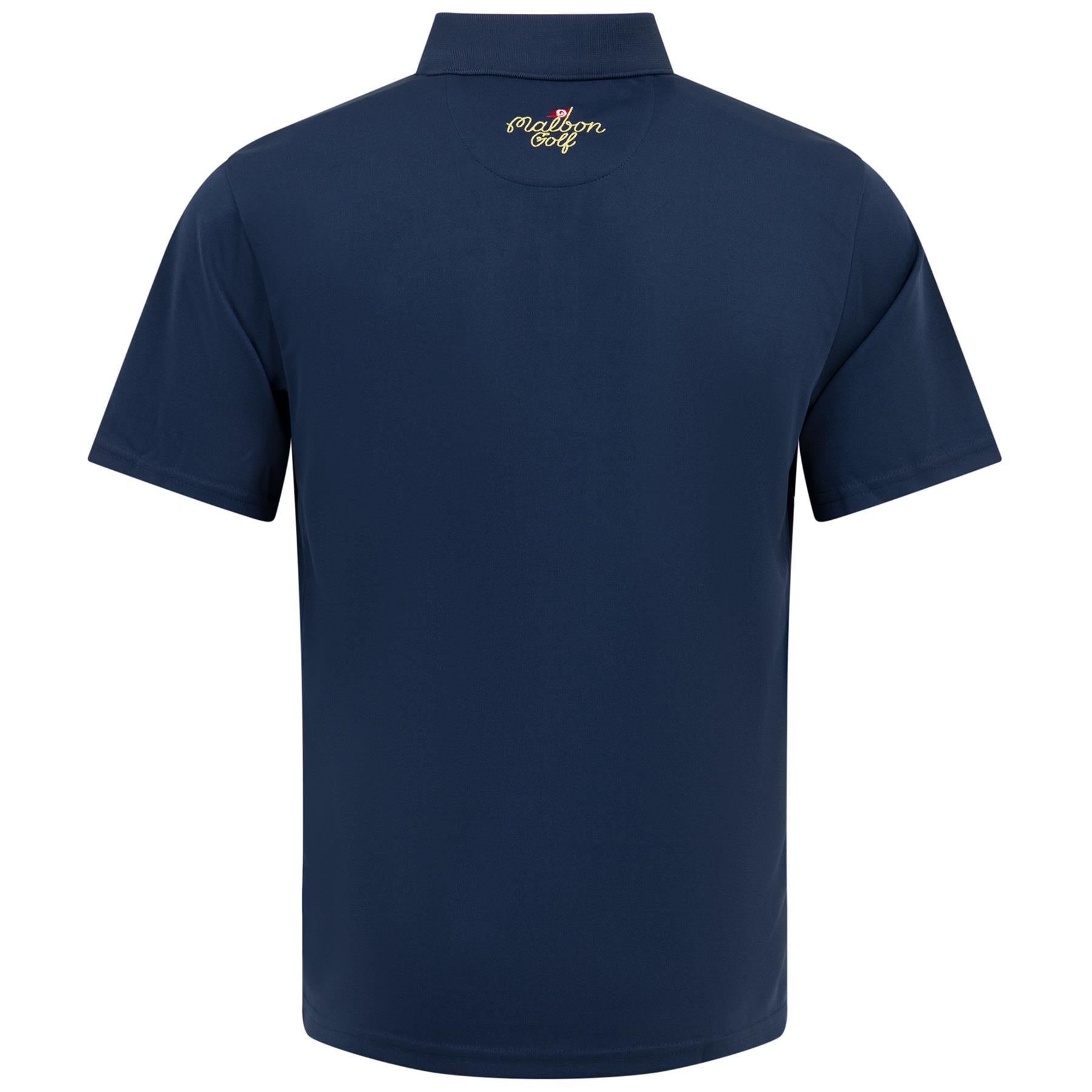 Pimento Navy Polo Pique Performance - SU24