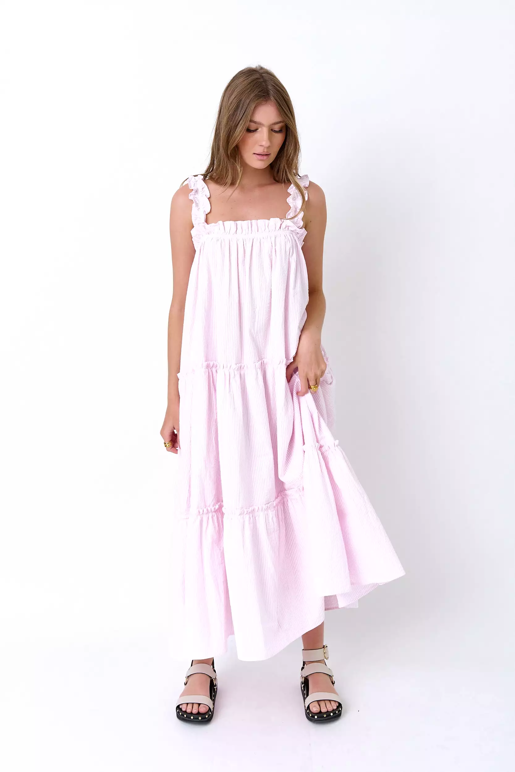 Pink Stripe ELLAS Dress