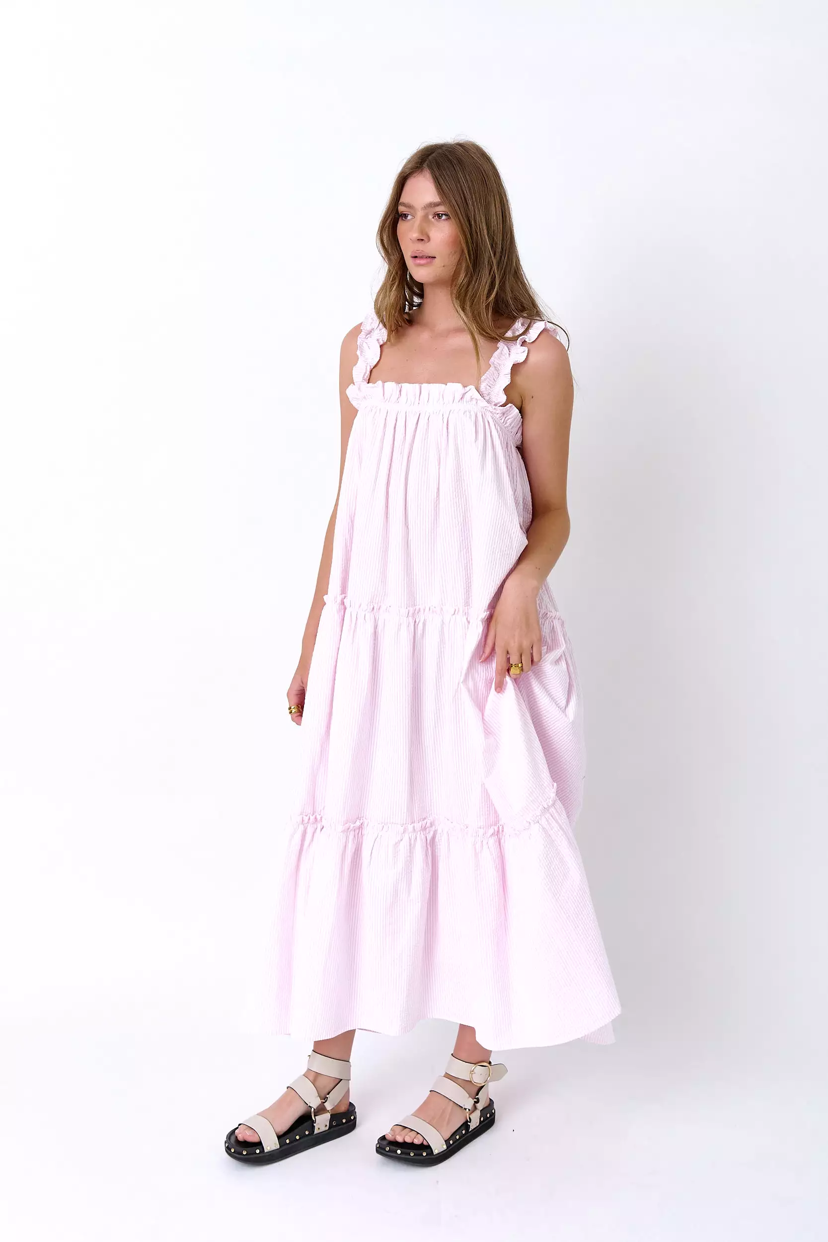 Pink Stripe ELLAS Dress