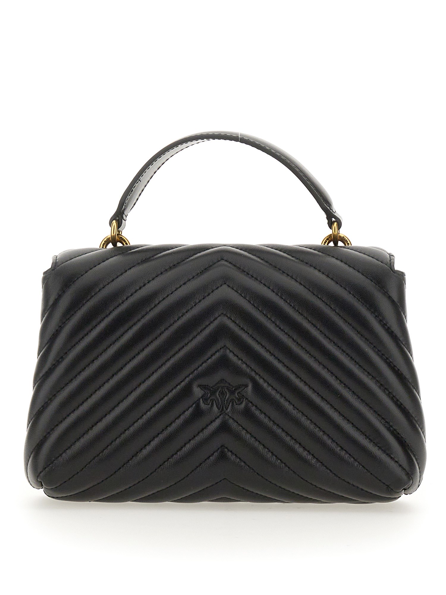 PINKO    LOVE PUFF MINI QUILTED NAPPA LEATHER BAG