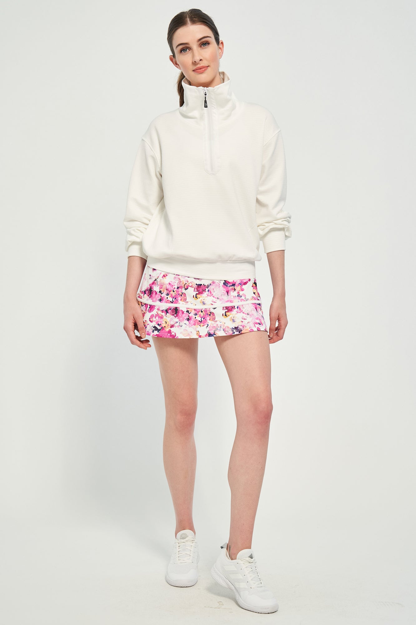 Printed Fusion Skort 13 -  Shop online at XYZ for the stylish fusion skort