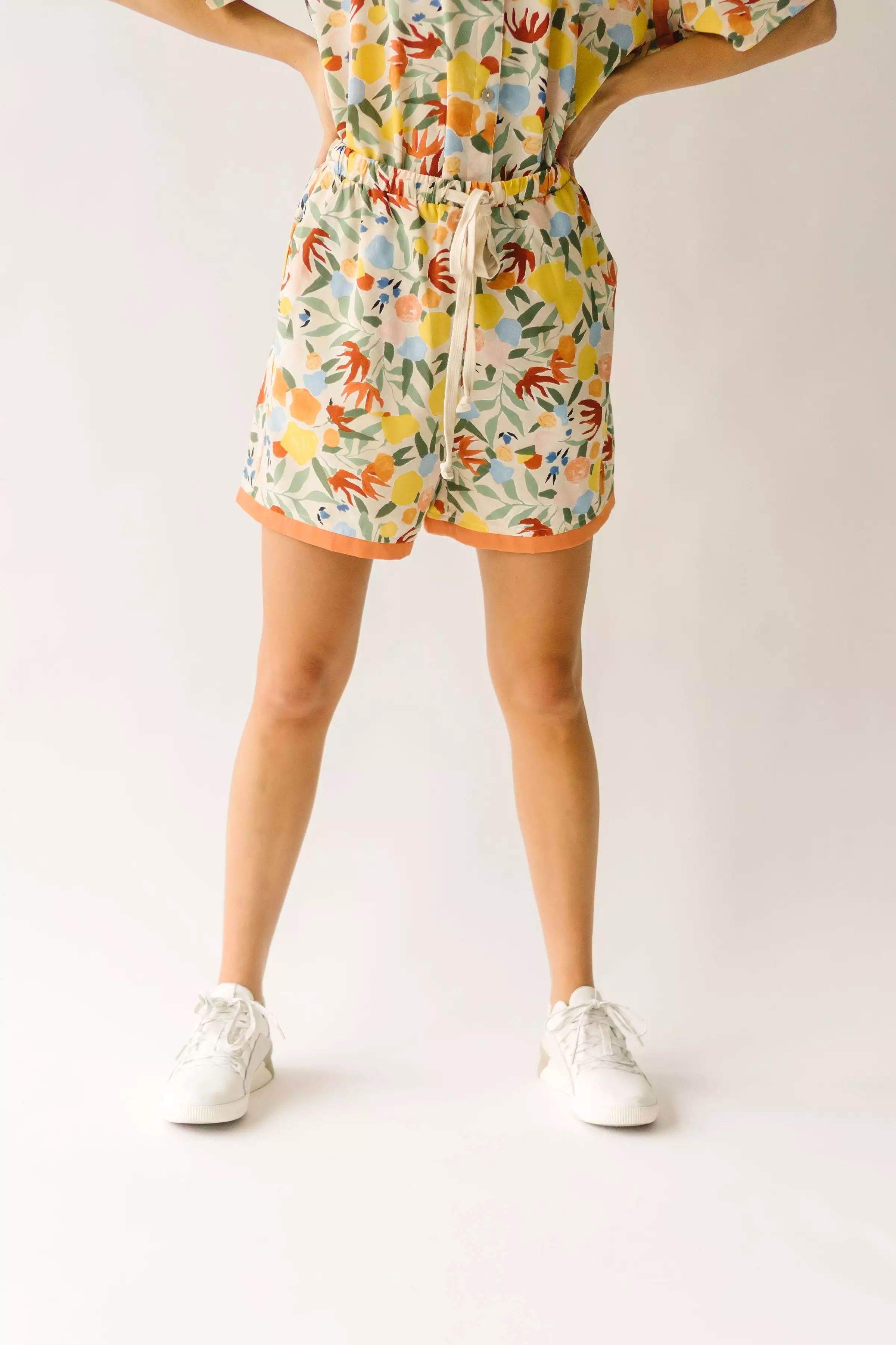 Reynolds Floral Multi Drawstring Shorts