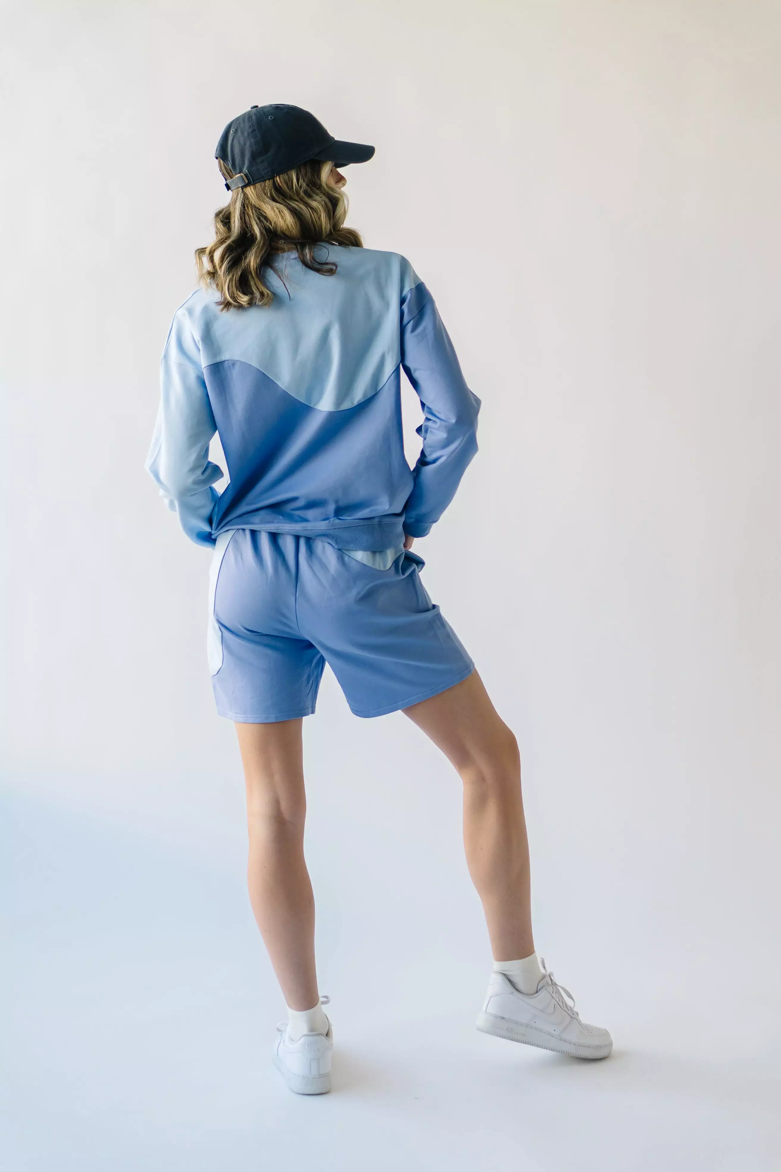 Ringwald Blue Multi Colorblock Shorts