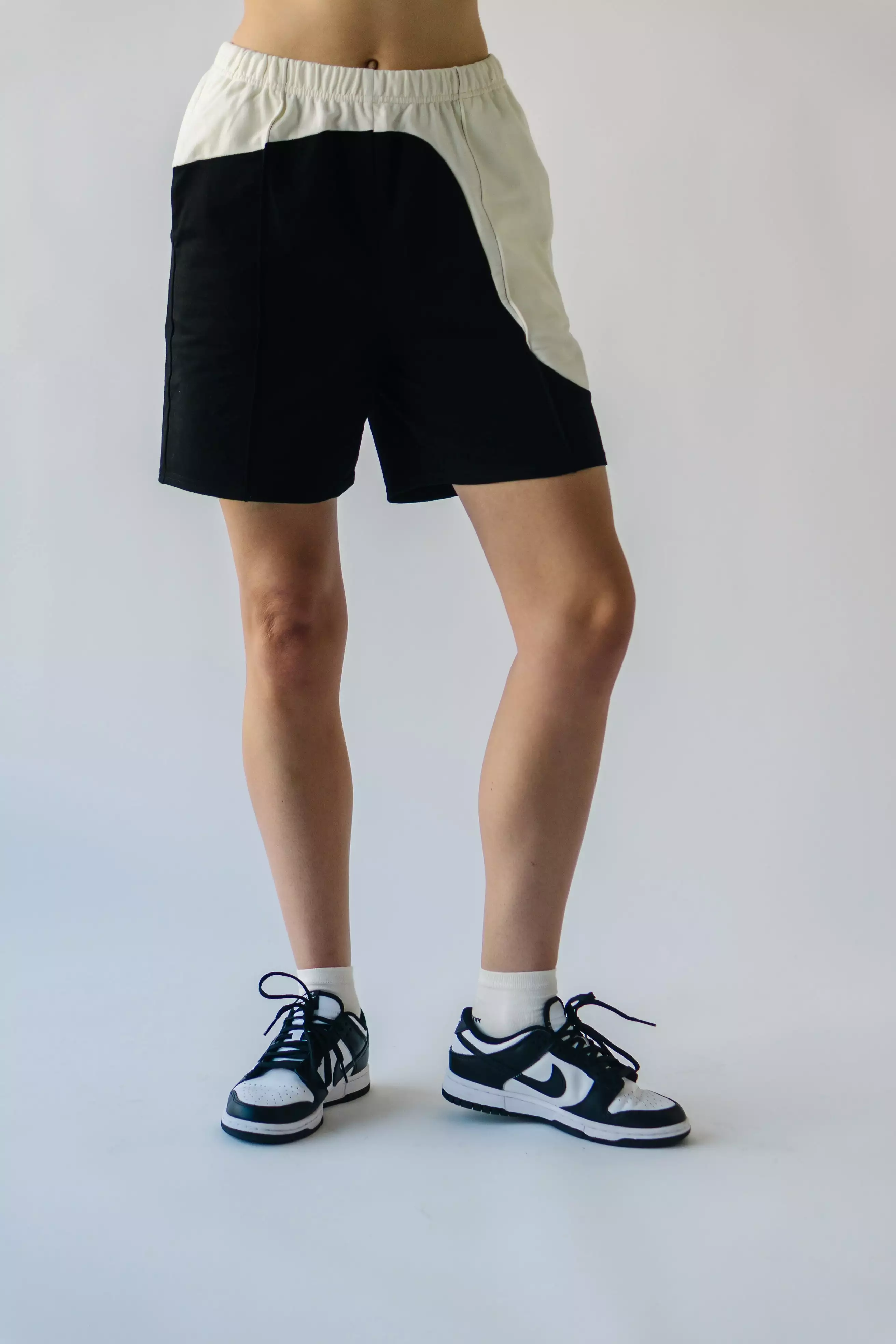 Ringwald Colorblock Shorts, Black Multi