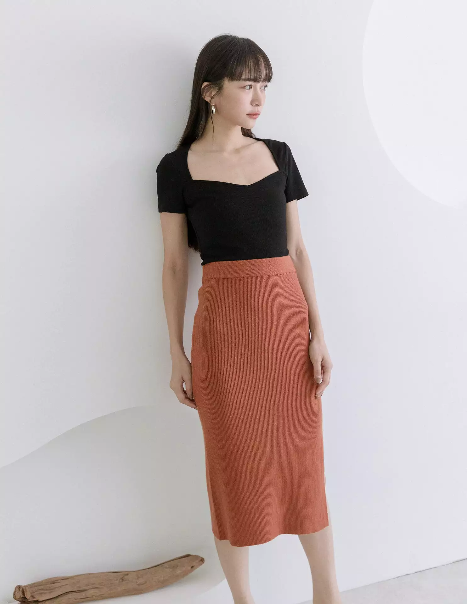 Rust Colored Eliza Skirt-dress