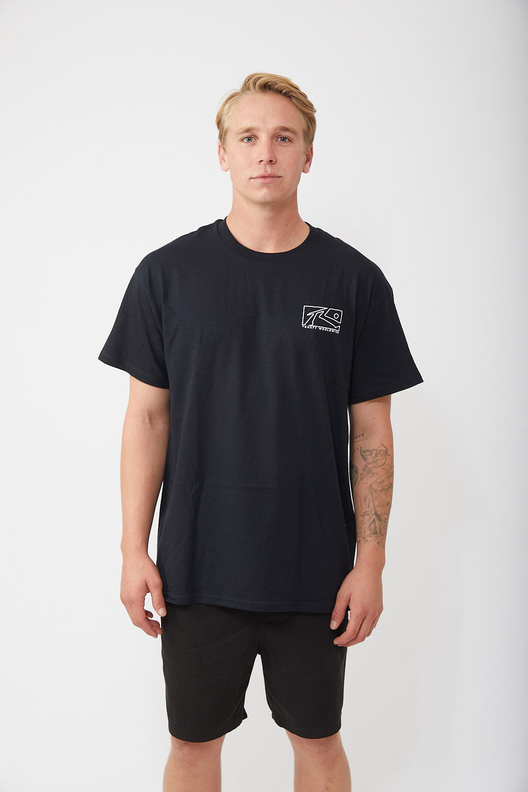 Rusty USA Boxed Out Short Sleeve Tee