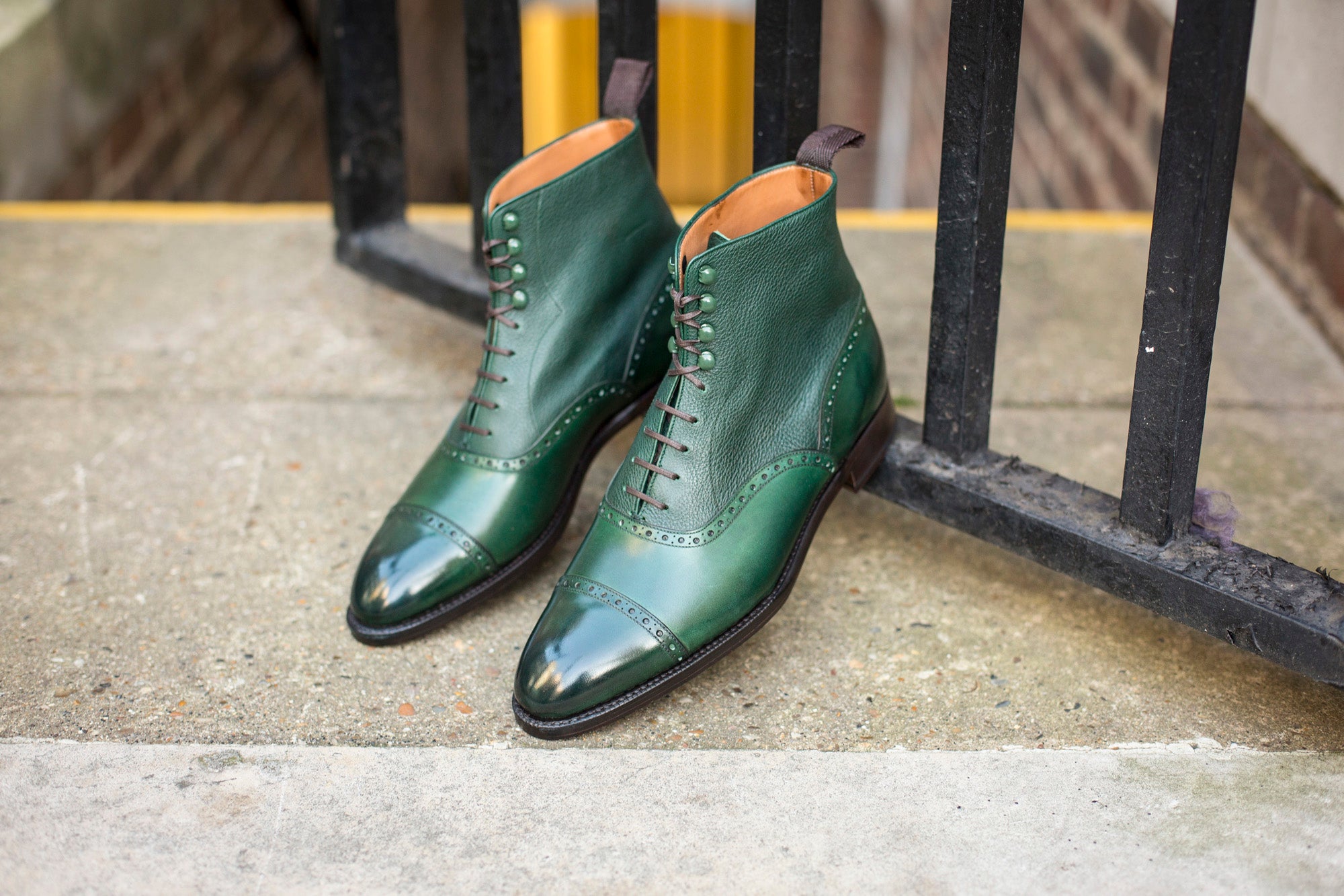 Sea-view Loafers - Handcrafted Forest Calf Leather - Green Soft Grain - NGT Last - Single Leather Sole