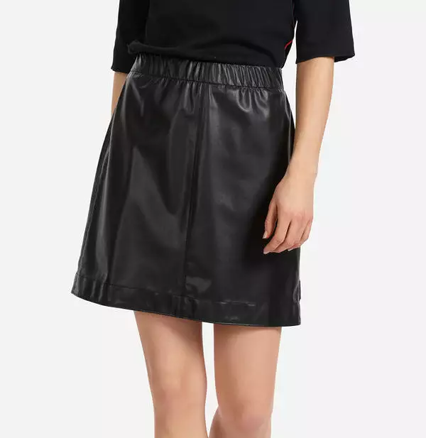 Search result: Trendy leather mini skirt - Latest fashion for women