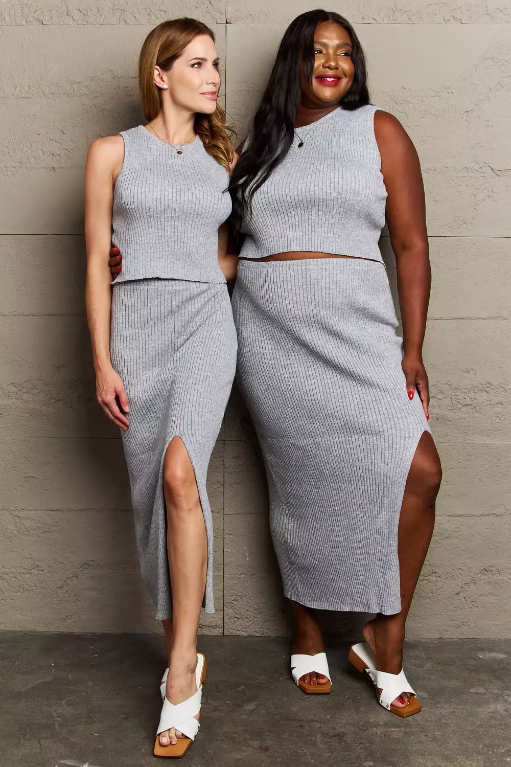 Sewn Love All That Fitted 2-Piece Skirt Set