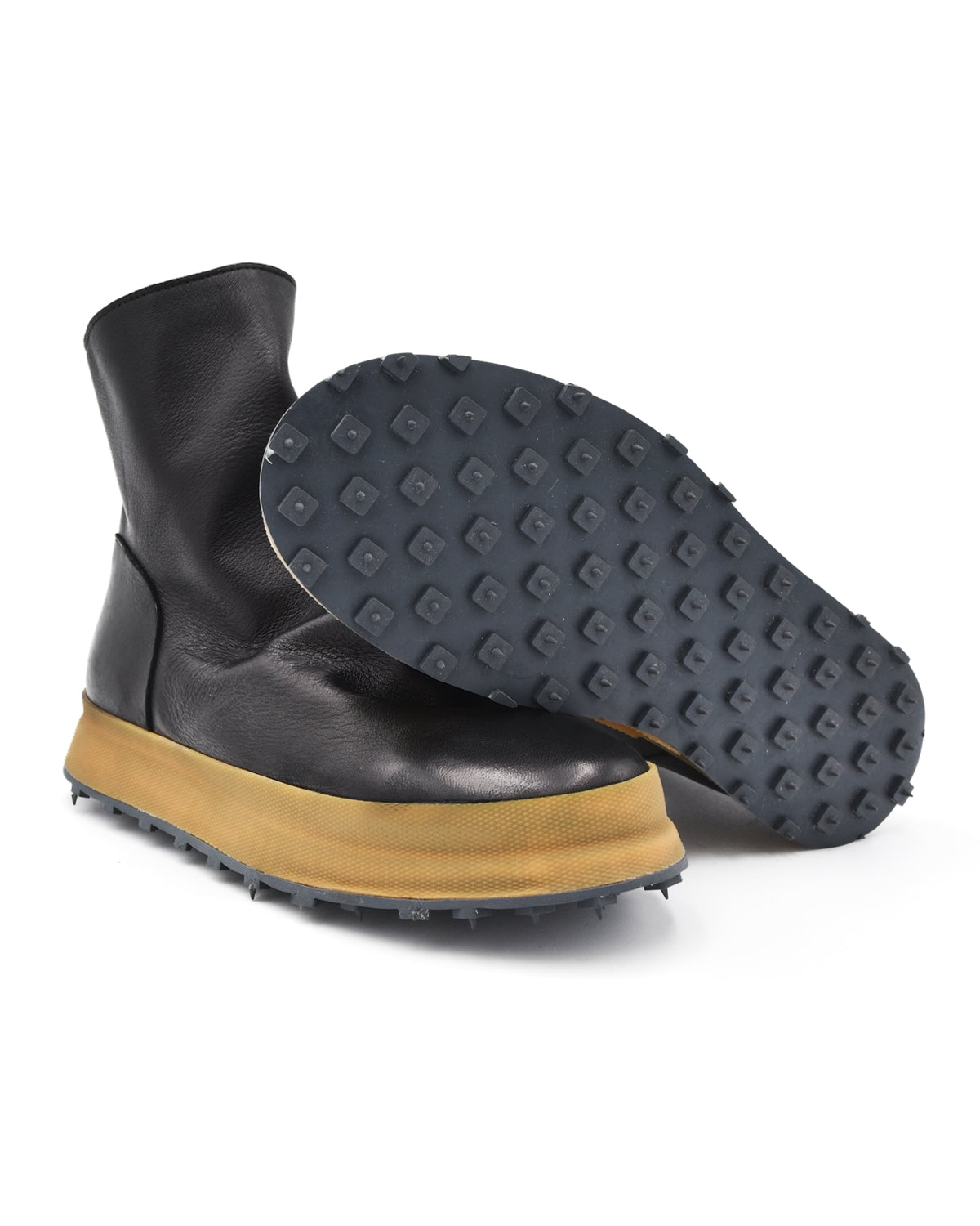 Shoto Black Sneaker Boot