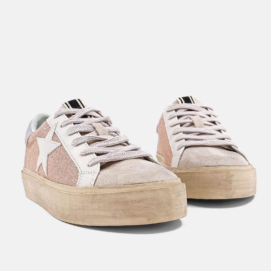 Shu Shop Reba Champagne Sneakers