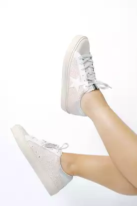 Shu Shop Reba Champagne Sneakers