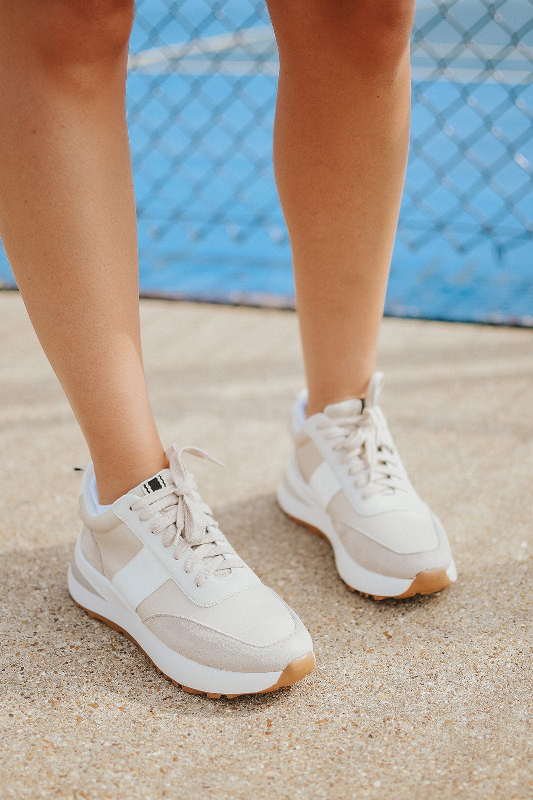 Shu Shop Serafina Cream Sneaker