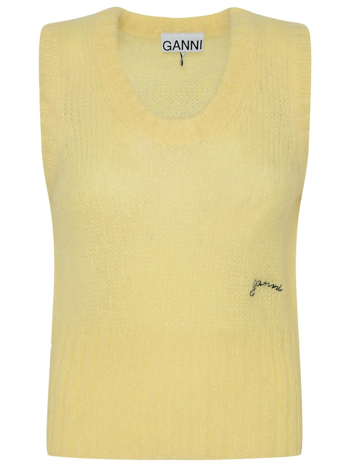 Sleeveless Knit Top by Ganni