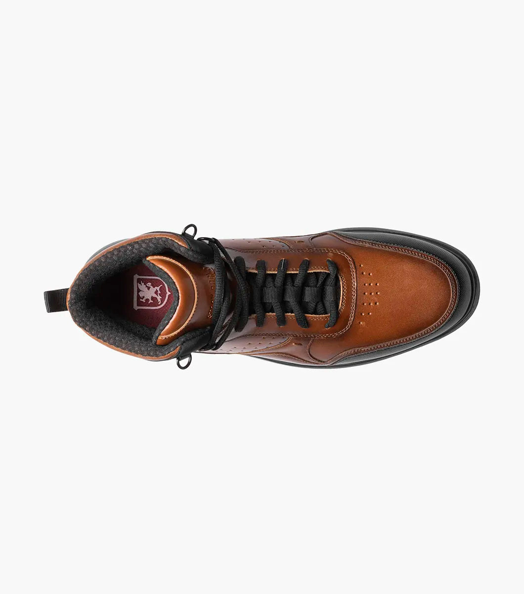 Stacy Adams Mayson U-Bal Lace Up Sneaker Cognac 25562-221