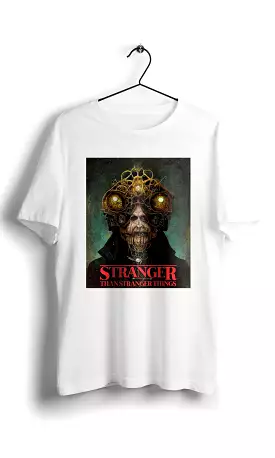 Steampunk Stranger Things T-shirt White