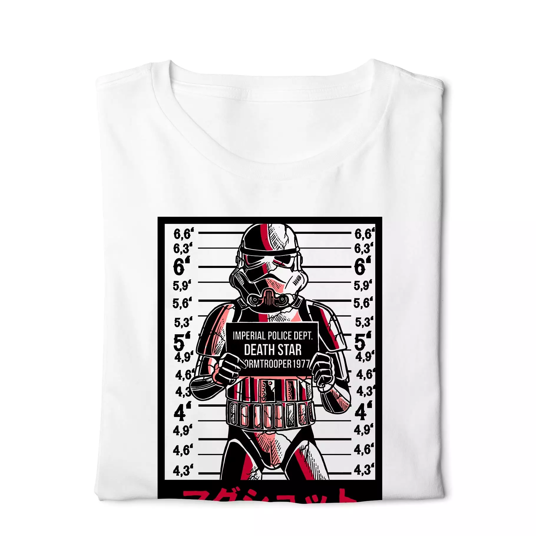 Stormtrooper Mugshot T-shirt White